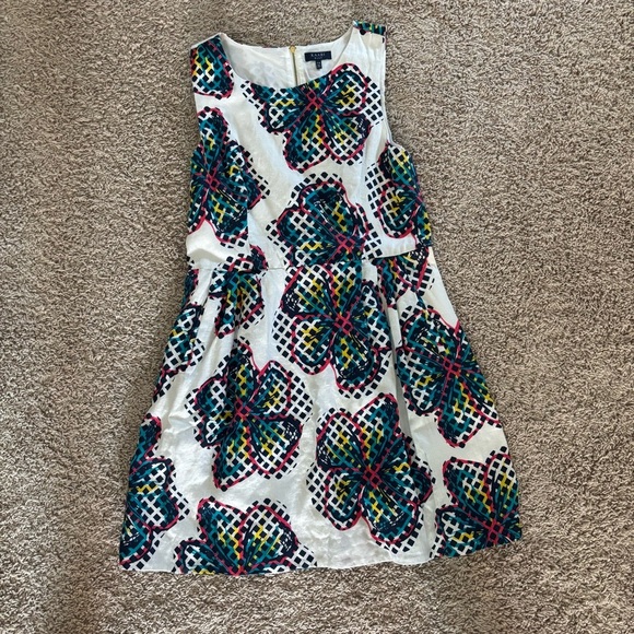 Kaari Blue Fit & Flare Dress – Size 14 - Picture 1 of 3